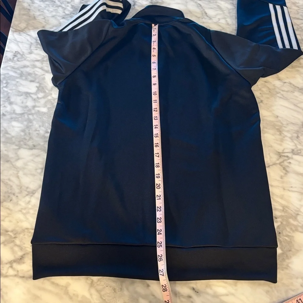 Adidas Black Aeroready Jacket with silver Accents